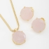CJ-00284 CONJUNTO COM ZIRCONIA REDONDA E CORRENTE MALHA
