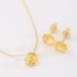 CJ-00413-CONJUNTO COM PONTO DE LUZ REDONDO AMARELO