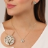 CJS-00132 CONJUNTO BANHADO A OURO 18K COM ÁRVORE DA VIDA E DETALHES CRAVEJADOS EM ZIRCÔNIAS