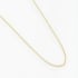 CR-00006 CORRENTE BANHADA A OURO 18K TIPO CADEADINHO SEM PINGENTE