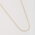 CR-00008 COLAR BANHADO A OURO 18K COM CORRENTE ELO CARTIER