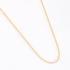 CR-00021 COLAR BANHADO A OURO 18K COM CORRENTE ELO PORTUGUÊS