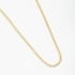 CR-00027 COLAR BANHADO A OURO 18K COM CORRENTE ELO PORTUGUÊS
