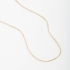 CR-00087 COLAR BANHADO A OURO 18K COM CORRENTE VENEZIANA