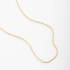 CR-00095 CORRENTE BANHADA A OURO 18K TIPO VENEZIANA - 1.0