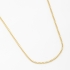 CR-00099 CORRENTE BANHADA A OURO 18K NO MODELO VENEZIANA