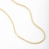 CR-00116 COLAR BANHADO A OURO 18K COM CORRENTE TORCIDA