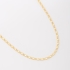 CR-00169 CORRENTE BANHADA A OURO 18K COM MALHA PIASTRINI