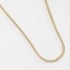 CR-00269 COLAR BANHADO A OURO 18K COM CORRENTE MALHA SNAKE