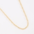 CR-00335 COLAR BANHADO A OURO 18K COM CORRENTE SINGAPURA
