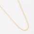 CR-00335 COLAR BANHADO A OURO 18K COM CORRENTE SINGAPURA