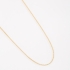 CR-00384 CORRENTE BANHADA A OURO 18K VENEZIANA