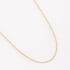 CR-00384 CORRENTE BANHADA A OURO 18K VENEZIANA