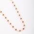 CX-0014 CHOKER BANHADA A OURO 18K COM CORRENTE DELICADA E PINGENTES DE CORAÇÃO COM ZIRCÔNIAS.