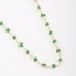 CX-0014 CHOKER BANHADA A OURO 18K COM CORRENTE DELICADA E PINGENTES DE CORAÇÃO COM ZIRCÔNIAS.