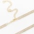 CX-0033 CHOKER BANHADO A OURO 18K COM ZIRCÔNIAS BAGUETE