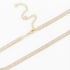 CX-0033 CHOKER BANHADO A OURO 18K COM ZIRCÔNIAS BAGUETE
