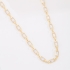CX-0057 CHOKER BANHADO A OURO 18K COM ZIRCÔNIAS RETANGULARES.