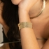 BL-00094 BRACELETE BANHADO A OURO 18K COM DESIGN TEXTURIZADO