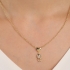 GR-00125 GARGANTILHA BANHADA A OURO 18K COM PINGENTE DE  MENINO