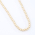 GR-00868 COLAR BANHADO A OURO 18K COM CORRENTE DELICADA E ESFERAS POLIDAS