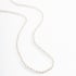 GR-00940 COLAR BANHADO A OURO 18K COM MINI PÉROLAS DE 3 MM - 80 CM