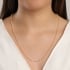 GR-00940 COLAR BANHADO A OURO 18K COM MINI PÉROLAS DE 3 MM - 80 CM