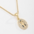 GR-01102 COLAR NOSSA SENHORA APARECIDA COM MICRO ZIRCÔNIAS
