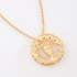 GR-01340 COLAR BANHADO A OURO 18K COM PINGENTE DE MENINO CRAVEJADOS EM ZIRCÔNIAS