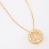 GR-01340 COLAR BANHADO A OURO 18K COM PINGENTE DE MENINO CRAVEJADOS EM ZIRCÔNIAS