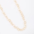 GR-01470 COLAR BANHADO A OURO 18K COM ELOS DE CORAÇÃO ENTRELAÇADOS
