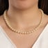 GR-01559 COLAR BANHADO A OURO 18K COM PÉROLAS CLÁSSICAS