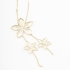 GR-01577 COLAR FLORAL COM DETALHES 