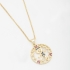 GR-00181 COLAR BANHADO A OURO 18K COM CORRENTE VENEZIANA E PINGENTE EM FORMATO DE MENINO