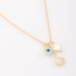 GR-02147 COLAR BANHADO A OURO 18K COM CORRENTE LONGA E PINGENTES EM MIX