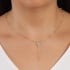 GR-02539 COLAR TERÇO BANHADO A OURO 18K COM PINGENTE DE NOSSA SENHORA DAS GRAÇAS E CRUZ