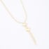 GR-03022 COLAR BANHADO A OURO 18K COM CORRENTE EM ESFERAS DELICADAS