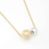 GRM-01705 COLAR BANHADO A OURO 18K COM CORRENTE VENEZIANA E PINGENTES EM ESFERAS