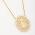 GX-0219 COLAR DE NOSSA SENHORA COM ZIRCÔNIAS