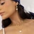 CH-0212 CHOKER COM DESIGN DE CONCHAS