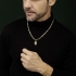 PR-0049 PULSEIRA MASCULINA ELO GRUMET - 20 CM