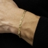 PR-0049 PULSEIRA MASCULINA ELO GRUMET - 20 CM