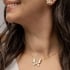 CJ-00393 CONJUNTO BANHADO A OURO 18K COM DESIGN DE BORBOLETA
