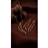 BR-01822 BRINCO BANHADO A OURO 18K COM DESIGN EM CORRENTES