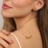 CJ-00346 CONJUNTO BANHADO A OURO 18K COM PEDRAS OVAIS LAPIDADAS EM DESIGN MODERNO