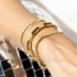 PU-00545 PULSEIRA COM ELOS ALONGADOS E DETALHES MODERNOS