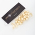 KBF-0003-KIT COM 10 PARES DE BRINCOS BANHADOS A OURO 18K COM DESIGN EM ESFERA POLIDA