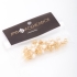 KBF-0011 KIT COM 10 PARES DE BRINCOS FIXOS BANHADOS A OURO 18K COM PÉROLAS CLÁSSICAS