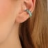 PC-00086-PIERCING COM DESIGN EM FILEIRAS DE ZIRCÔNIAS BAGUETE