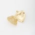 PG-00005 PINGENTE BANHADO A OURO 18K EM FORMATO DE CORAÇÃO RELICÁRIO